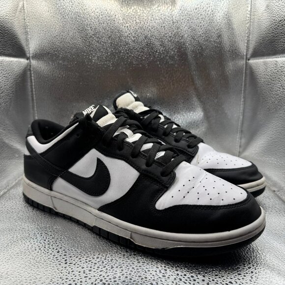 Size 11 Nike Dunk Low Retro Mens White Black Panda Athletic Sneaker DD1391-100 - Picture 1 of 11